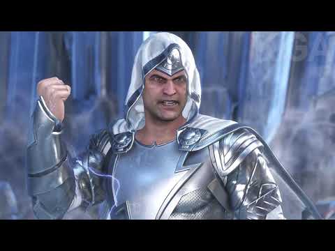 BLACK ADAM 2022 ALL MIRROR MATCH DIALOGUES & VICTORY POSE - INJUSTICE 2 2020