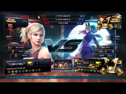 yuttari_yu-ki (lidia) VS eyemusician (kunimitsu) [Part2/2] - Tekken 7 5.00