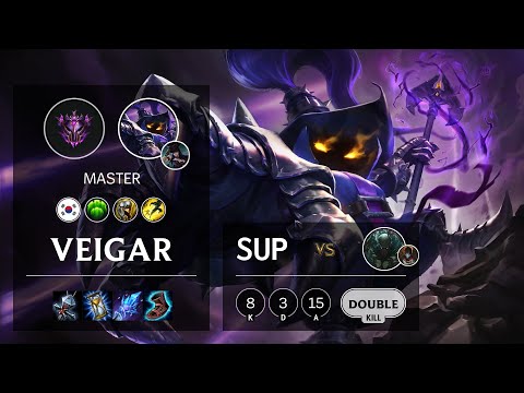 Veigar Support vs Pyke - KR Master Patch 10.16