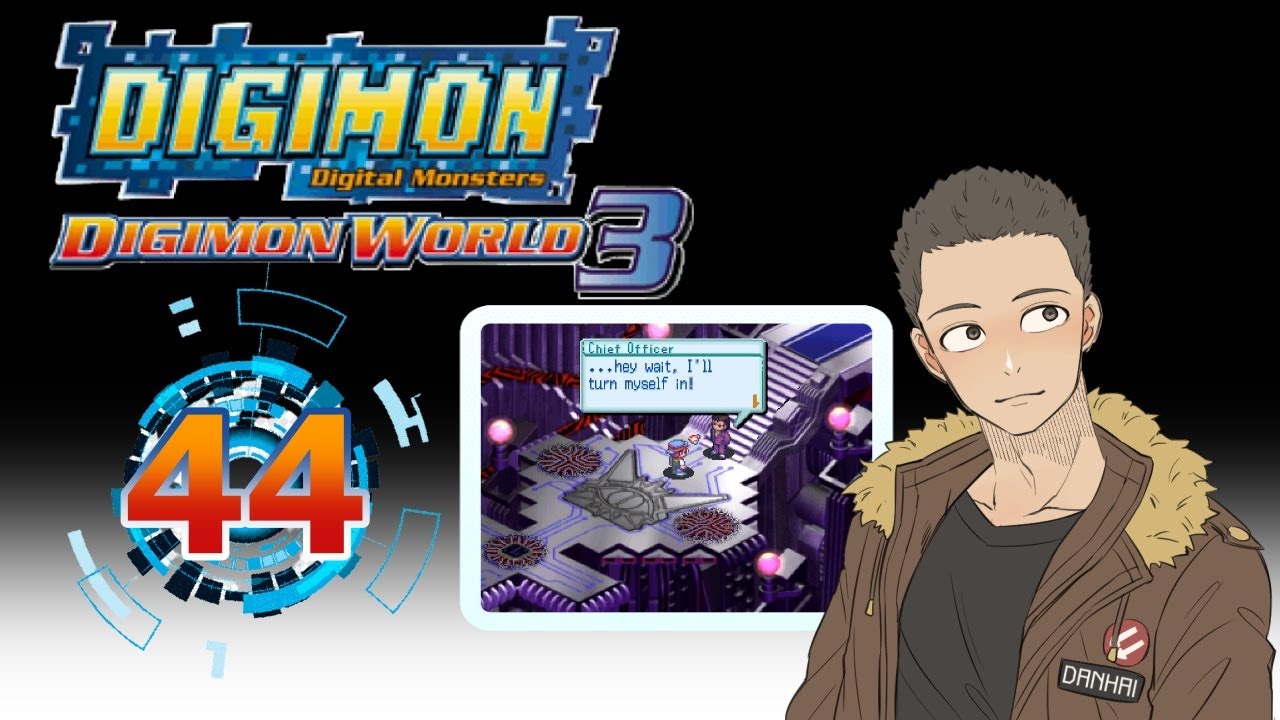 Digimon World 3 #44 Walkthrough - A.o.A Chief Officer (Retroarch - PS1)(PT-BR)