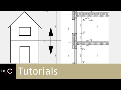 ARCHICAD Tutorial | Geschosshöhen über Schnitte und Ansichten ändern