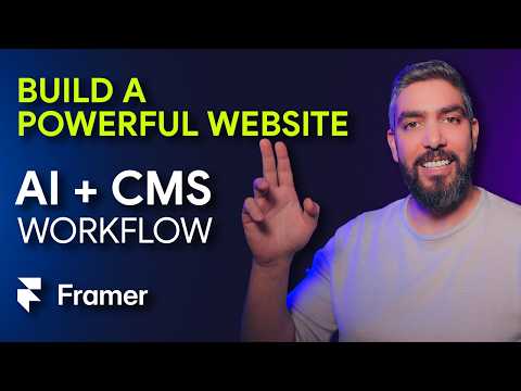 Build A Powerful Website With Framer | AI + CMS 2026 Guide