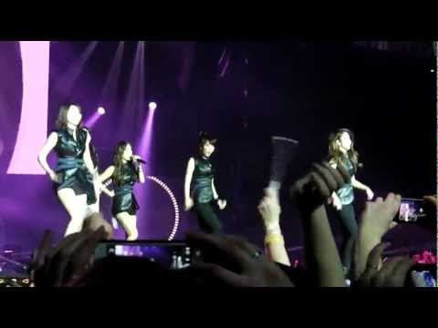 [Fancam] 120208 Music Bank Paris Bercy - 4Minute 포미닛 full performance