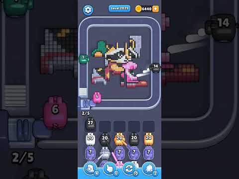 Pixel Flow Level 2029 Walkthrough