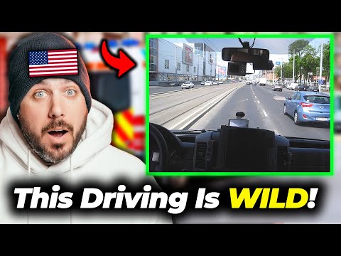 American Reacts to European Ambulance Driving 😳