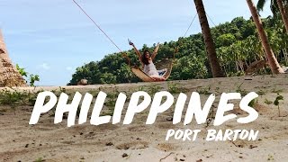 A BEACH FOR MYSELF!! Port Barton, The Philippines (Vlog #10)