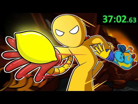 The Poppy Playtime 4 speedrun where you LITERALLY TAKE a LEMON to the end