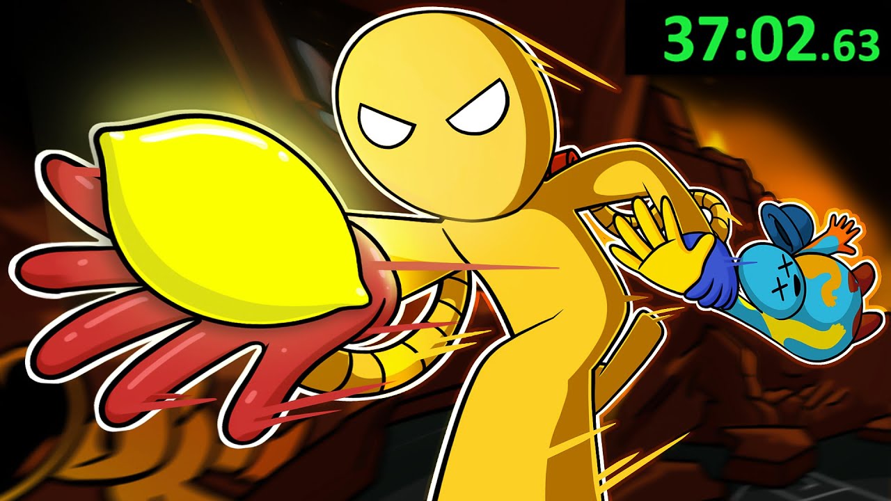 The Poppy Playtime 4 speedrun where you LITERALLY TAKE a LEMON to the end