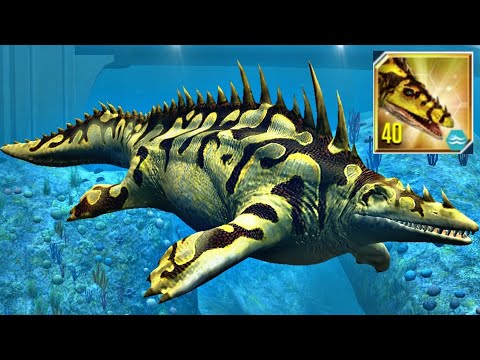 TYLOSAURUS Max Level 40 - Jurassic World The Game