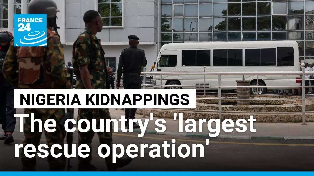 Over 300 abductees freed in Nigeria's 'largest single-day rescue operation' • FRANCE 24 English