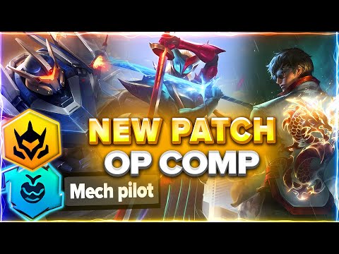 NEW SECRET TECH?! 7 Mighty Mech with Mech Pilot Fruits is INSANE! | TFT Set 15