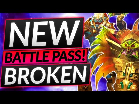 NEW Aghanim's Labyrinth BATTLE PASS IS BROKEN! Speeed's REVIEW - Dota 2 Update Guide
