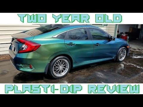 Two year old Plastidip review.