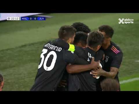 Champions League 14/09/2021 / Goal Alex Sandro against Malmo FF