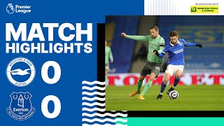 PL Highlights: Brighton & Hove Albion 0 Everto