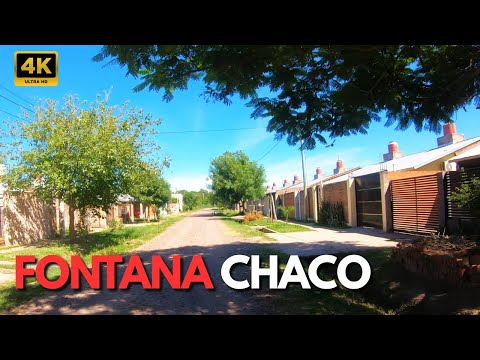 Recorrido por barrios de Fontana Chaco 🇦🇷 | Av Cabral a Av 25 de Mayo 🚲🏘️