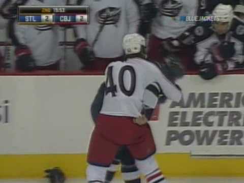 B.J. Crombeen vs Jared Boll Feb 3, 2009