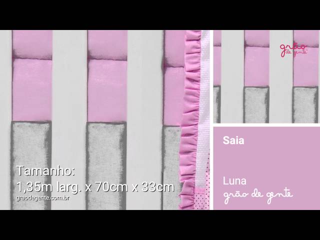 Saia para Berço Luna | Ref: 51539