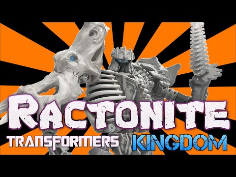 Transformers Kingdom Deluxe Class RACTONITE VIDEO REVIEW