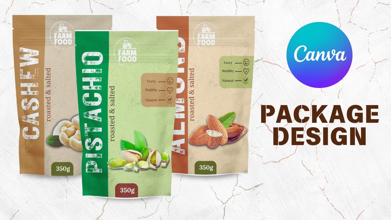 Product Packaging Design In Canva #canva