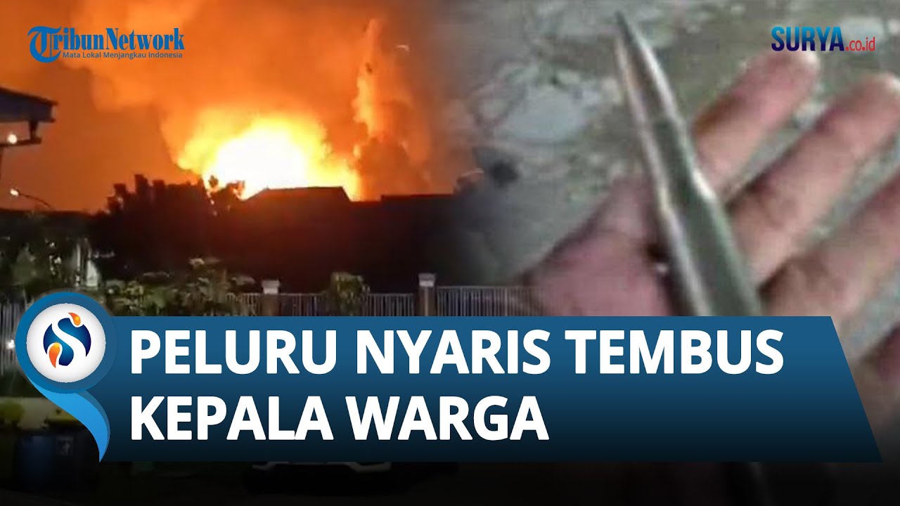 Ngerinya Ledakan Kebakaran Gudang Peluru Kodam Jaya, Kepala Warga Ada ...