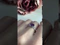 Серебряное кольцо с александритом 2.478ct