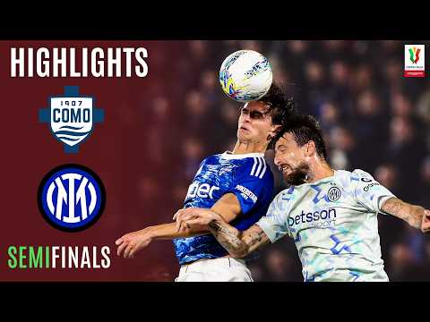 COMO-INTER 0-0 | HIGHLIGHTS | All Up for Grabs in Second Leg  | Coppa Italia Frecciarossa 2025/26