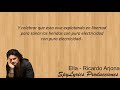 Ella -Ricardo Arjona 2017 Letra