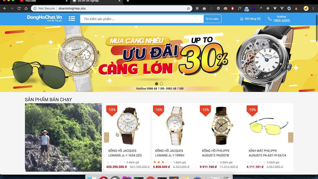 [Seri website đồng hồ] - Đồ án tốt nghiệp - Chỉnh sửa một số link