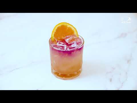 Cosmic Sunset Cocktail