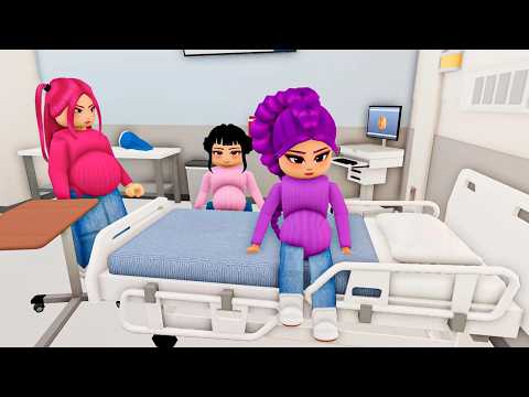 LES HUNTRIX ENCEINTE DE JUMELLES DANS ROBLOX KPOP DEMONS HUNTERS