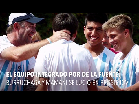 Campeones Mundial sub14 en 2016, Burruchaga y De La Fuente y el camino a ser tenistas