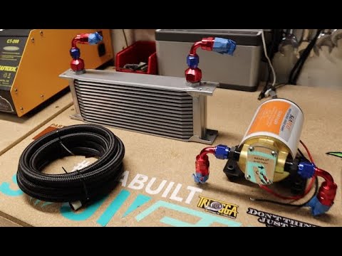 DIY Nissan 370z Differential Cooler + Gear Pump!! Don't spend $800 when you can spend only $200....