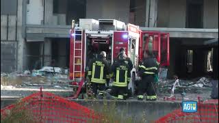 Roma, incendio a Tor Sapienza: ferito gravemente uno degli occupanti