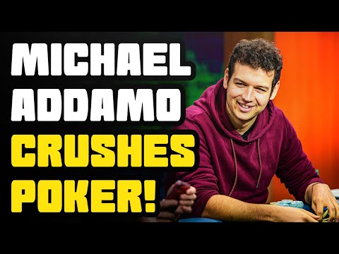 How Michael Addamo CRUSHES Poker Tournaments