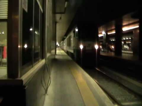 E402.019 in partenza con l' EN 234 "Allegro Tosca" Roma Termini - Wien Meidling/Munchen