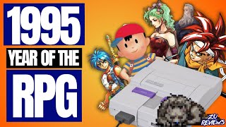 Chrono Trigger, Final Fantasy VI & More – The SNES RPG Explosion of 1995!