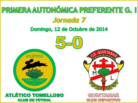 Video Resumen ATLÉTICO TOMELLOSO-QUINTANAR