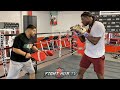 CHARLES MARTIN DROPPING RIGHT HOOK BOMBS ON THE MITTS! LOOKS TO RETURN TO CHAMPIONSHIP FORM