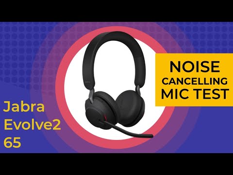 Jabra Evolve2 65 Review Noise Cancelling Mic Test, Music Test, Sound Quality, Comfort