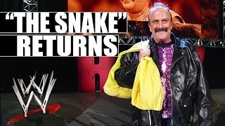 Download lagu Jake 'The Snake' Roberts returns to WWE mp3 Download lagu Jake 'The Snake' Roberts returns to WWE mp3