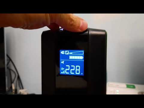 Понижение высокого напряжения AVR ИБП APC Back-UPS Pro 900