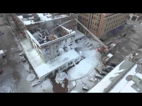 M's Pub Explosion Caught By Drone