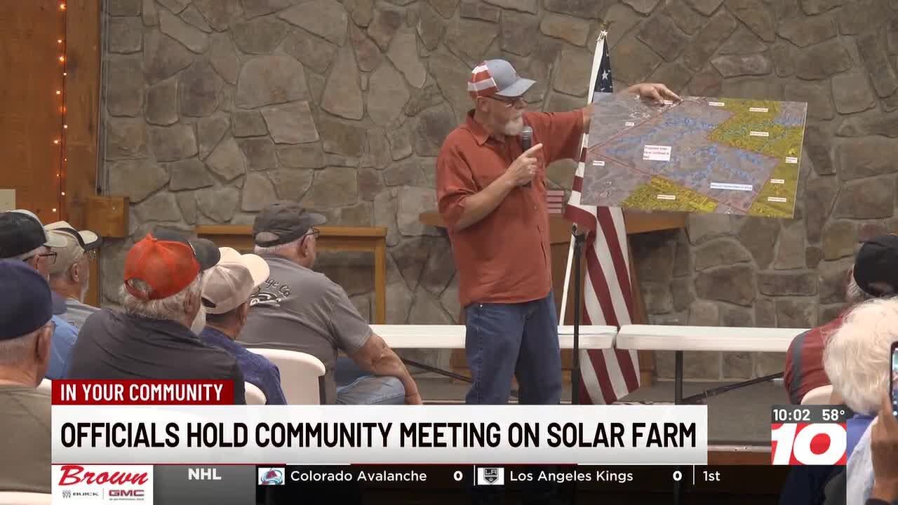 ‘We don’t want it’: Potter County residents pack meeting to oppose proposed Xcel solar farm