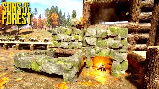 New Stone Building, Fireplace and Much More Patch 6 Update | Sons Of The Forest | Part 56