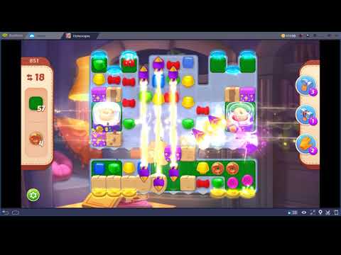 💖 Homescapes Level 851 💖 ❣️No Booster❣️