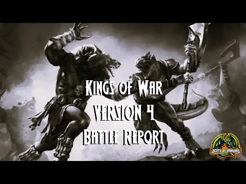 Kings of War VERSION 4 Battle Report - Twilight Kin vs Empire of Dust