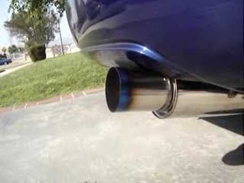 2007 Civic Si Greddy Ti-C Racing Exhaust Rev