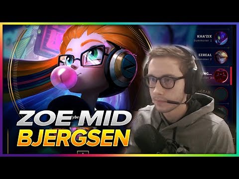 670. Bjergsen Zoe vs Taliyah Mid - Patch 8.9 Season 8 - BJERGSEN STREAM