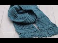 Windermere Scarf Crochet Pattern